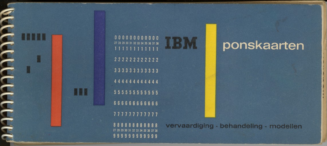boekje over de IBM ponskaart