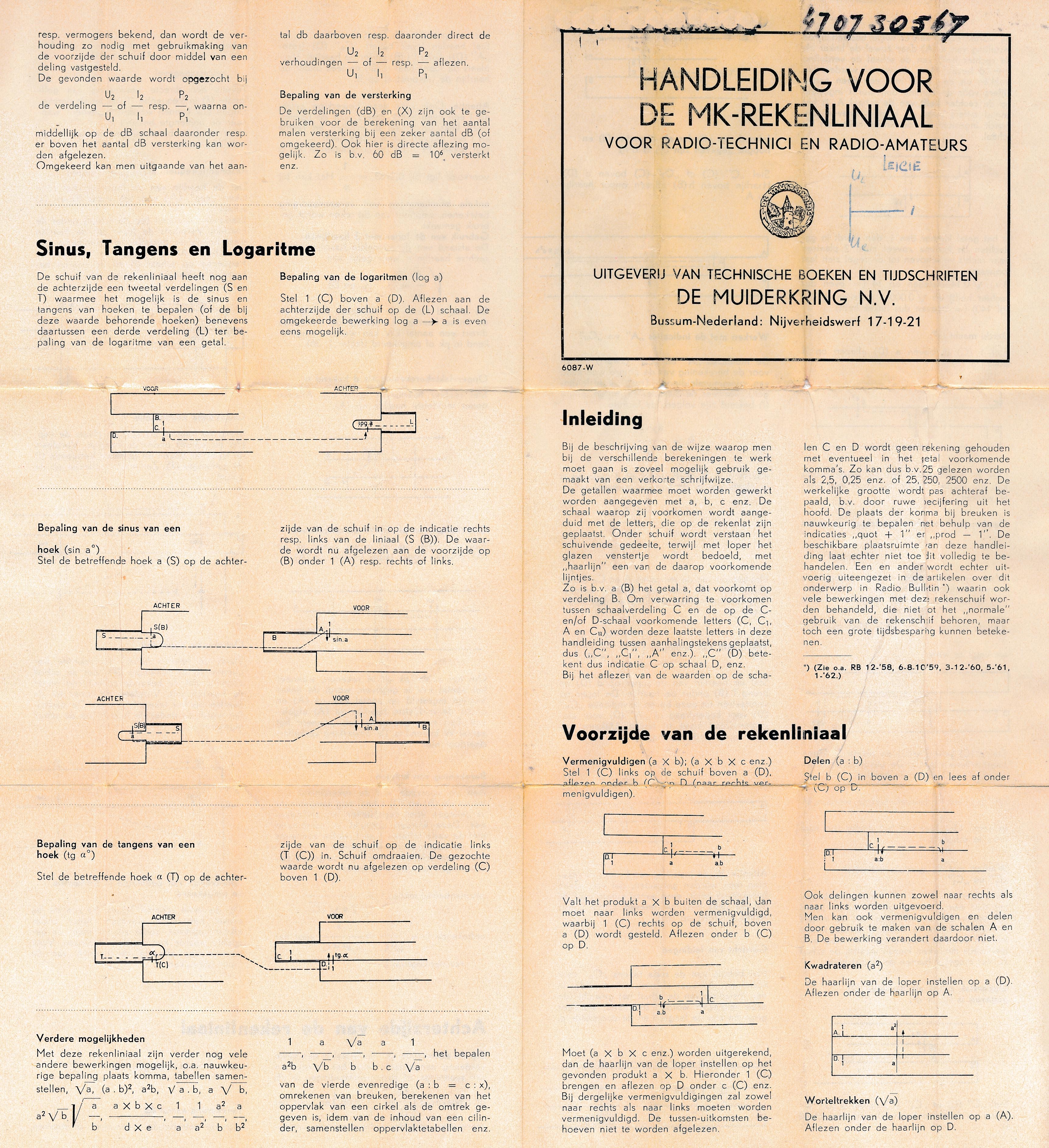 Slide Rule Manual 